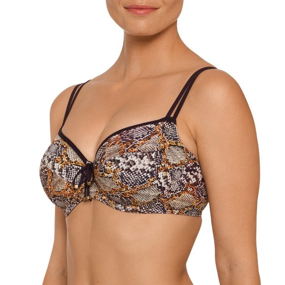NWT ‼️SALE ‼️ PRIMA DONNA KARMA BIKINI SET Color Amethyst 36E with Med Bottom - Picture 2 of 8